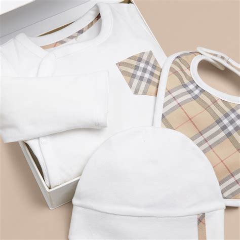 burberry baby box set|burberry newborn baby set.